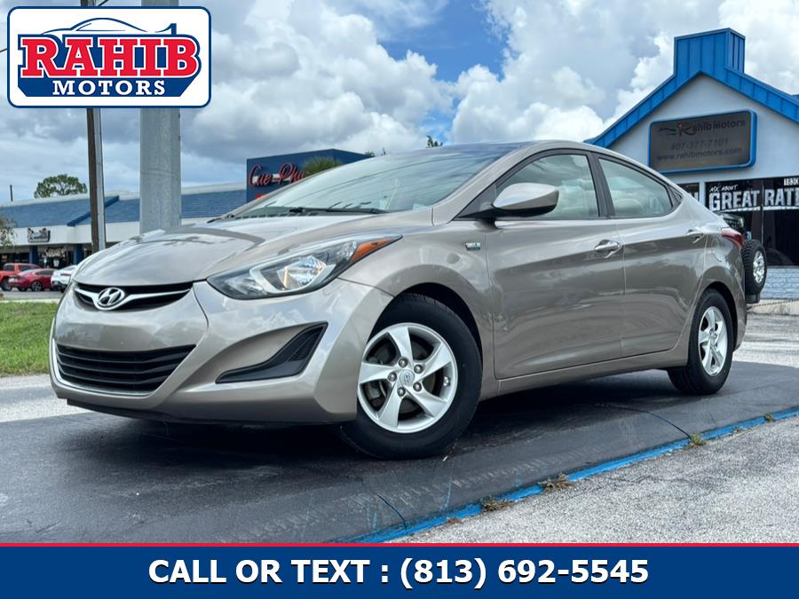 2015 Hyundai Elantra 4dr Sdn Man SE (Alabama Plant), available for sale in Orlando, Florida | Rahib inc. Orlando, Florida 2015 Hyundai Elantra 4dr Sdn Man SE (Alabama Plant), available for sale in Orlando, Florida | Rahib inc. Orlando, Florida