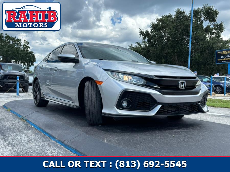 2018 Honda Civic Hatchback Sport CVT, available for sale in Winter Park, Florida | Rahib Motors. Winter Park, Florida 2018 Honda Civic Hatchback Sport CVT, available for sale in Winter Park, Florida | Rahib Motors. Winter Park, Florida