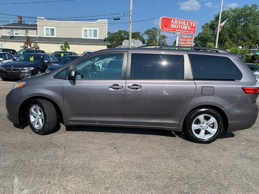 2015 Toyota Sienna 5dr 7-Pass Van LE AAS FWD (Natl), available for sale in Springfield, Massachusetts | Absolute Motors Inc. Springfield, Massachusetts 2015 Toyota Sienna 5dr 7-Pass Van LE AAS FWD (Natl), available for sale in Springfield, Massachusetts | Absolute Motors Inc. Springfield, Massachusetts