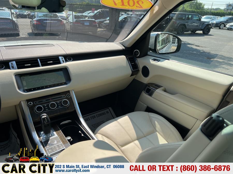 2017 Land Rover Range Rover Sport V6 Supercharged HSE, available for sale in East Windsor, Connecticut | Car City LLC. East Windsor, Connecticut 2017 Land Rover Range Rover Sport V6 Supercharged HSE, available for sale in East Windsor, Connecticut | Car City LLC. East Windsor, Connecticut