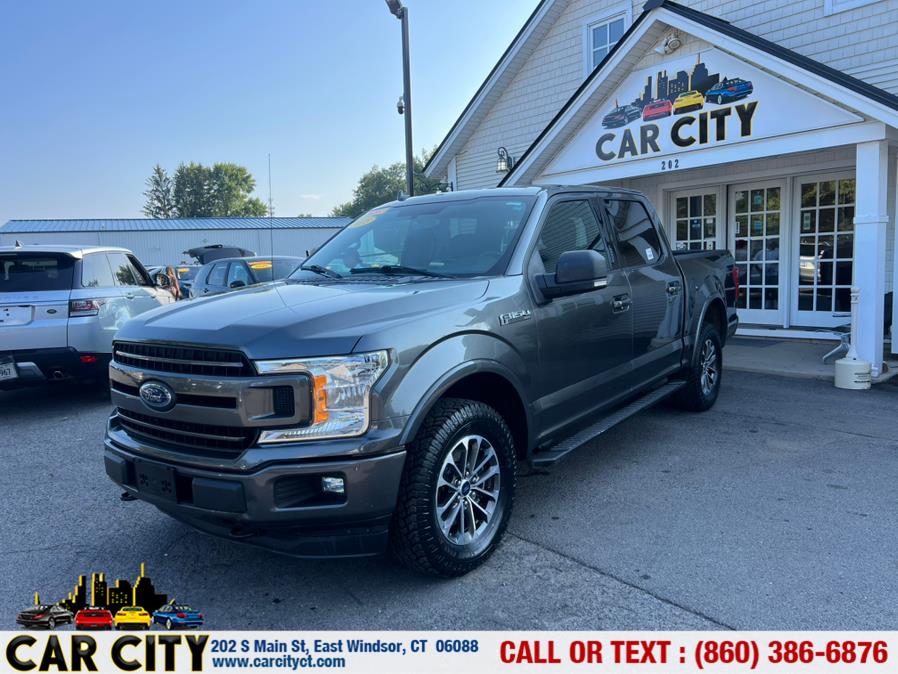 2018 Ford F-150 XLT 4WD SuperCrew 5.5'' Box, available for sale in East Windsor, Connecticut | Car City LLC. East Windsor, Connecticut 2018 Ford F-150 XLT 4WD SuperCrew 5.5'' Box, available for sale in East Windsor, Connecticut | Car City LLC. East Windsor, Connecticut