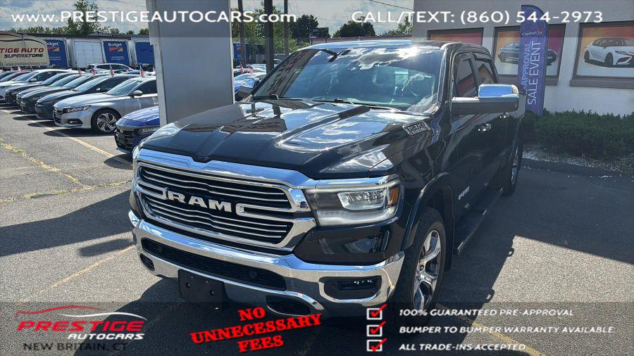2019 Ram 1500 Crew Cab Laramie Pickup 4D 6 1/3 ft, available for sale in NEW BRITAIN, Connecticut | Prestige Auto Superstore. NEW BRITAIN, Connecticut 2019 Ram 1500 Crew Cab Laramie Pickup 4D 6 1/3 ft, available for sale in NEW BRITAIN, Connecticut | Prestige Auto Superstore. NEW BRITAIN, Connecticut