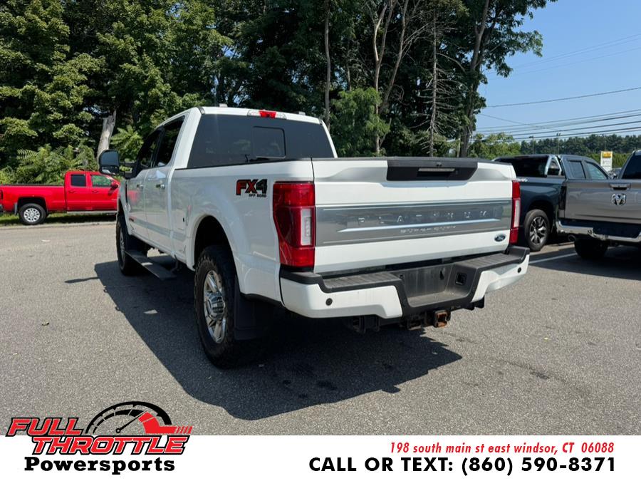 2021 Ford Super Duty F-350 SRW Platinum 4WD Crew Cab 6.75'' Box, available for sale in East Windsor, Connecticut | Full Throttle Power Sports LLC. East Windsor, Connecticut 2021 Ford Super Duty F-350 SRW Platinum 4WD Crew Cab 6.75'' Box, available for sale in East Windsor, Connecticut | Full Throttle Power Sports LLC. East Windsor, Connecticut