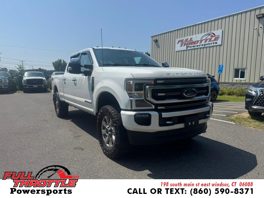 2021 Ford Super Duty F-350 SRW Platinum 4WD Crew Cab 6.75'' Box, available for sale in East Windsor, Connecticut | Full Throttle Power Sports LLC. East Windsor, Connecticut 2021 Ford Super Duty F-350 SRW Platinum 4WD Crew Cab 6.75'' Box, available for sale in East Windsor, Connecticut | Full Throttle Power Sports LLC. East Windsor, Connecticut