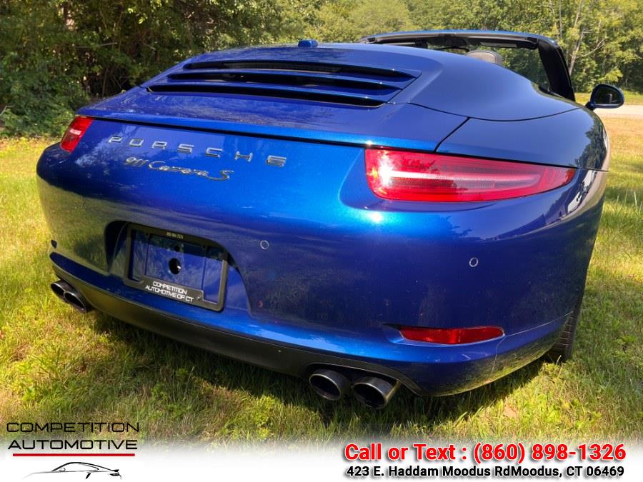 2012 Porsche 911 2dr Cabriolet 991 Carrera S, available for sale in Moodus, Connecticut | Competition Automotive of CT LLC. Moodus, Connecticut 2012 Porsche 911 2dr Cabriolet 991 Carrera S, available for sale in Moodus, Connecticut | Competition Automotive of CT LLC. Moodus, Connecticut