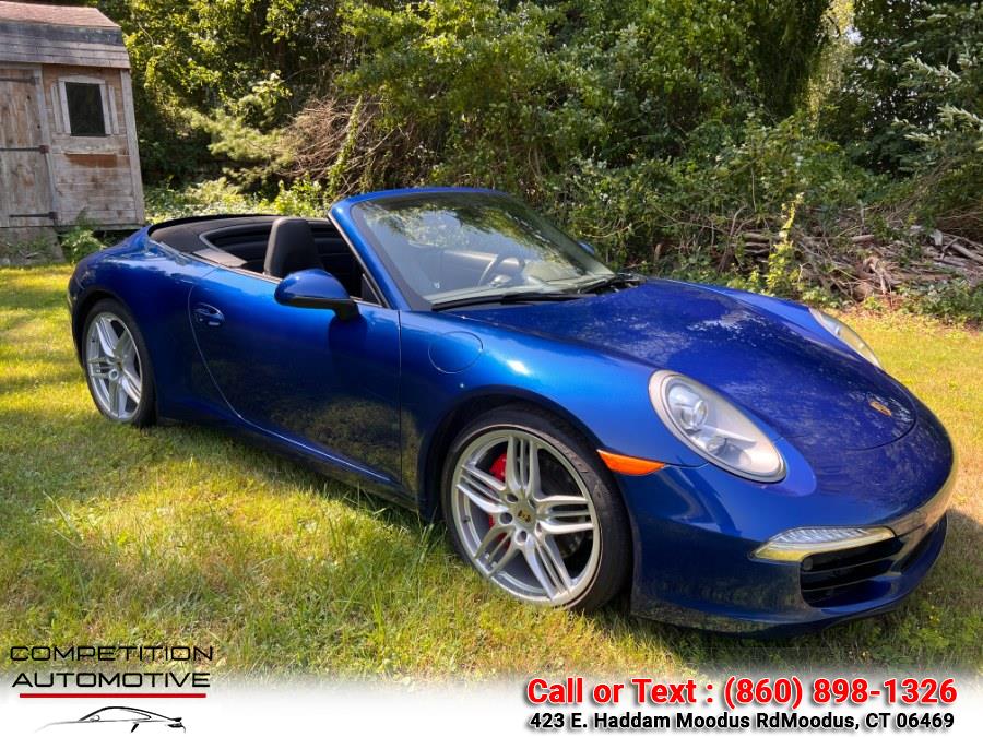 2012 Porsche 911 2dr Cabriolet 991 Carrera S, available for sale in Moodus, Connecticut | Competition Automotive of CT LLC. Moodus, Connecticut 2012 Porsche 911 2dr Cabriolet 991 Carrera S, available for sale in Moodus, Connecticut | Competition Automotive of CT LLC. Moodus, Connecticut