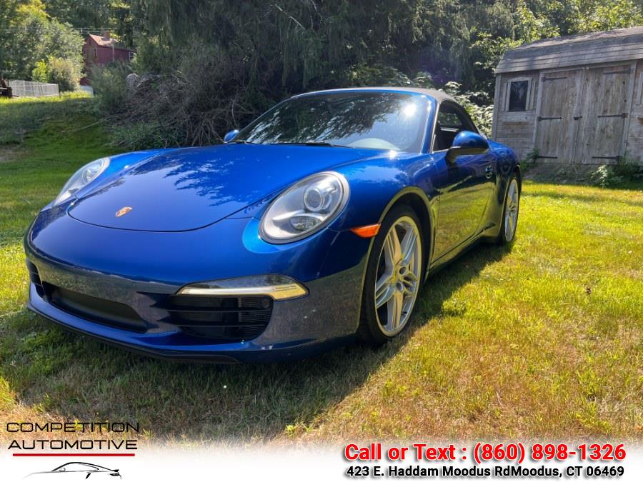 2012 Porsche 911 2dr Cabriolet 991 Carrera S, available for sale in Moodus, Connecticut | Competition Automotive of CT LLC. Moodus, Connecticut 2012 Porsche 911 2dr Cabriolet 991 Carrera S, available for sale in Moodus, Connecticut | Competition Automotive of CT LLC. Moodus, Connecticut