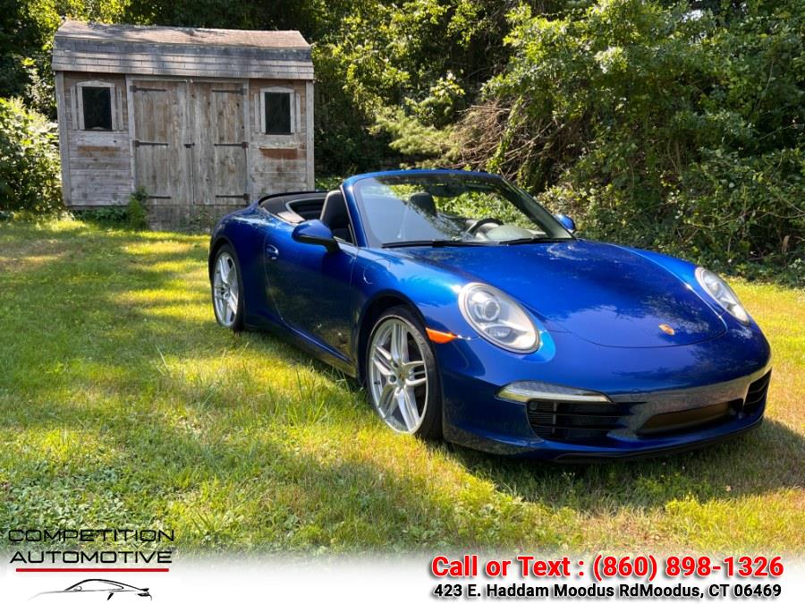 2012 Porsche 911 2dr Cabriolet 991 Carrera S, available for sale in Moodus, Connecticut | Competition Automotive of CT LLC. Moodus, Connecticut 2012 Porsche 911 2dr Cabriolet 991 Carrera S, available for sale in Moodus, Connecticut | Competition Automotive of CT LLC. Moodus, Connecticut