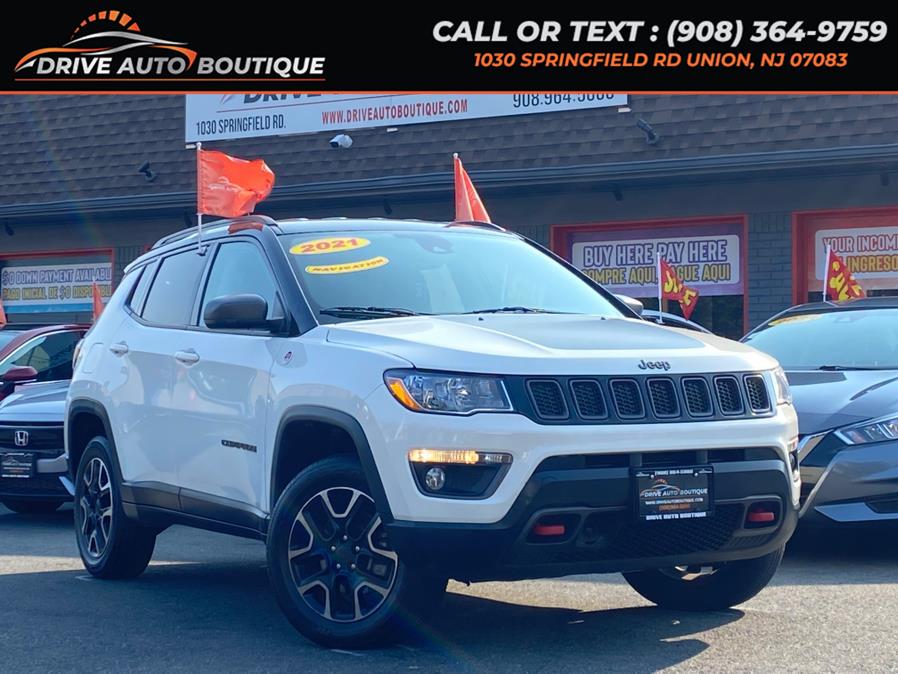 2021 Jeep Compass Trailhawk 4x4, available for sale in Union, New Jersey | Drive Auto Boutique. Union, New Jersey 2021 Jeep Compass Trailhawk 4x4, available for sale in Union, New Jersey | Drive Auto Boutique. Union, New Jersey