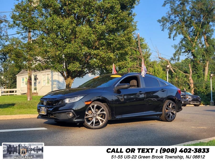 2019 Honda Civic Sedan Sport CVT, available for sale in Green Brook Township, New Jersey | Route 22 Auto Group. Green Brook Township, New Jersey 2019 Honda Civic Sedan Sport CVT, available for sale in Green Brook Township, New Jersey | Route 22 Auto Group. Green Brook Township, New Jersey