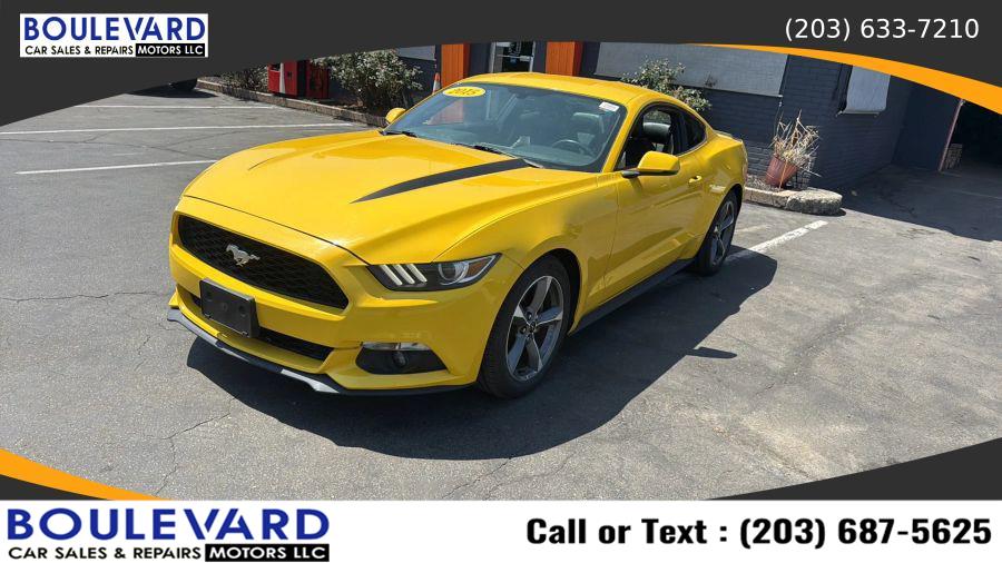 2015 Ford Mustang EcoBoost Premium Coupe 2D, available for sale in New Haven, Connecticut | Boulevard Motors LLC. New Haven, Connecticut 2015 Ford Mustang EcoBoost Premium Coupe 2D, available for sale in New Haven, Connecticut | Boulevard Motors LLC. New Haven, Connecticut