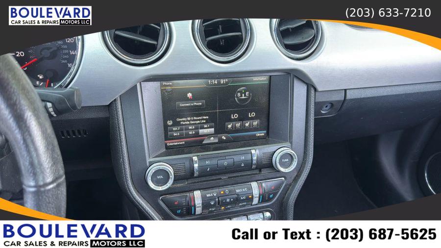 2015 Ford Mustang EcoBoost Premium Coupe 2D, available for sale in New Haven, Connecticut | Boulevard Motors LLC. New Haven, Connecticut 2015 Ford Mustang EcoBoost Premium Coupe 2D, available for sale in New Haven, Connecticut | Boulevard Motors LLC. New Haven, Connecticut