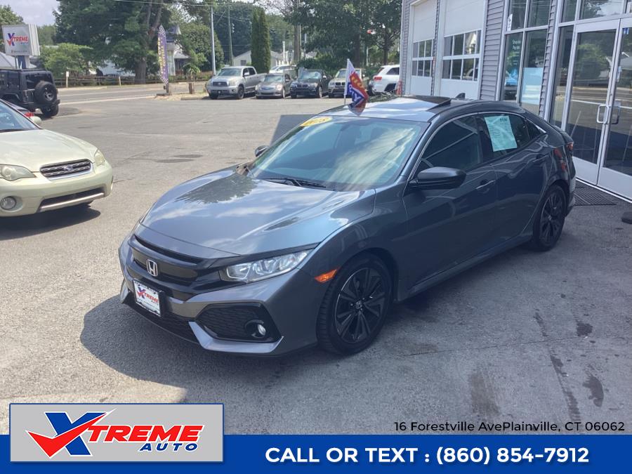 2018 Honda Civic Hatchback EX CVT, available for sale in Plainville, Connecticut | Xtreme Auto. Plainville, Connecticut 2018 Honda Civic Hatchback EX CVT, available for sale in Plainville, Connecticut | Xtreme Auto. Plainville, Connecticut