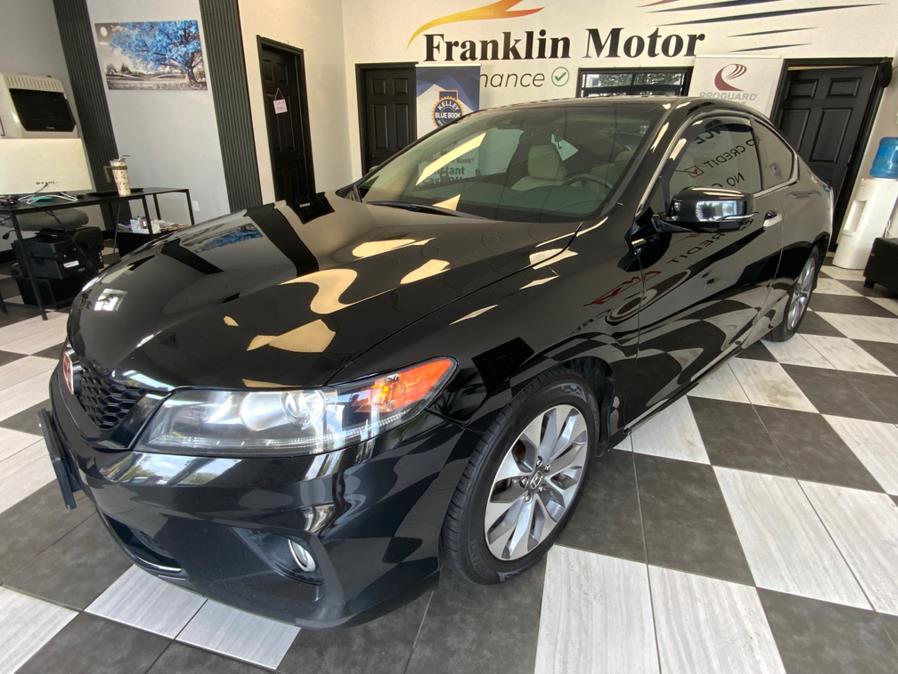2014 Honda Accord Coupe 2dr I4 CVT EX-L, available for sale in Hartford, Connecticut | Franklin Motors Auto Sales LLC. Hartford, Connecticut 2014 Honda Accord Coupe 2dr I4 CVT EX-L, available for sale in Hartford, Connecticut | Franklin Motors Auto Sales LLC. Hartford, Connecticut