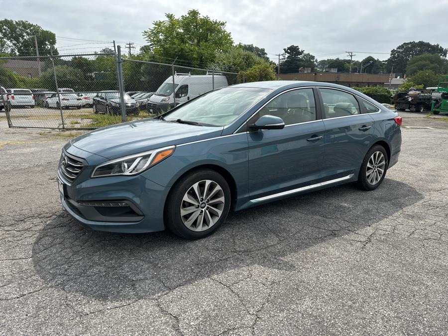 2015 Hyundai Sonata 4dr Sdn 2.4L Sport, available for sale in Milford, Connecticut | Dealertown Auto Wholesalers. Milford, Connecticut 2015 Hyundai Sonata 4dr Sdn 2.4L Sport, available for sale in Milford, Connecticut | Dealertown Auto Wholesalers. Milford, Connecticut