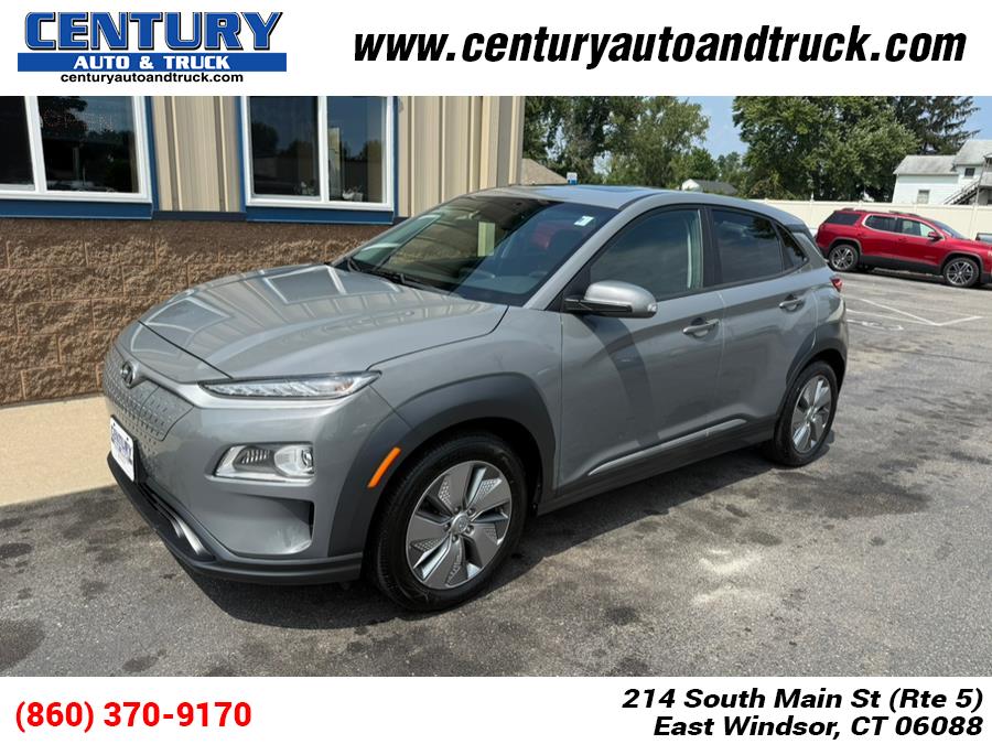 2021 Hyundai Kona Electric Limited FWD, available for sale in East Windsor, Connecticut | Century Auto And Truck. East Windsor, Connecticut 2021 Hyundai Kona Electric Limited FWD, available for sale in East Windsor, Connecticut | Century Auto And Truck. East Windsor, Connecticut