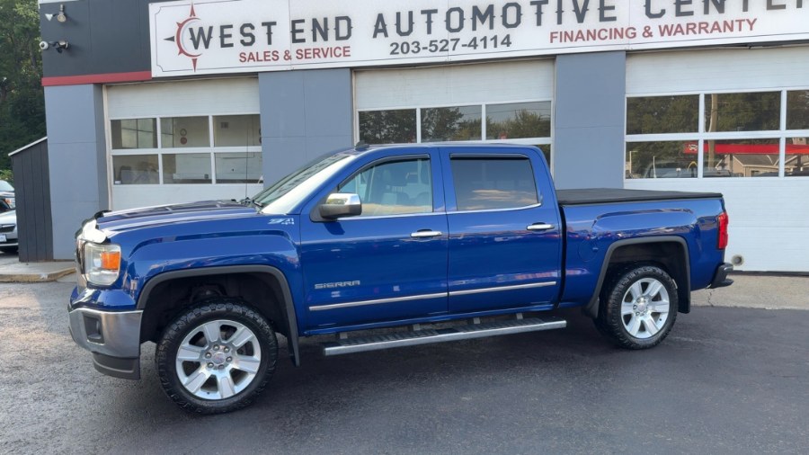 2014 GMC Sierra 1500 4WD Crew Cab 143.5" SLT, available for sale in Waterbury, Connecticut | West End Automotive Center. Waterbury, Connecticut 2014 GMC Sierra 1500 4WD Crew Cab 143.5" SLT, available for sale in Waterbury, Connecticut | West End Automotive Center. Waterbury, Connecticut