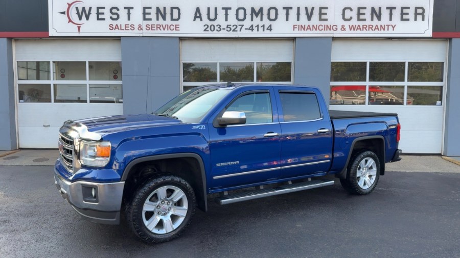 2014 GMC Sierra 1500 4WD Crew Cab 143.5" SLT, available for sale in Waterbury, Connecticut | West End Automotive Center. Waterbury, Connecticut 2014 GMC Sierra 1500 4WD Crew Cab 143.5" SLT, available for sale in Waterbury, Connecticut | West End Automotive Center. Waterbury, Connecticut