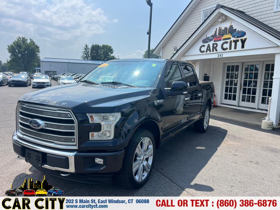 2017 Ford F-150 Limited 4WD SuperCrew 5.5'' Box, available for sale in East Windsor, Connecticut | Car City LLC. East Windsor, Connecticut 2017 Ford F-150 Limited 4WD SuperCrew 5.5'' Box, available for sale in East Windsor, Connecticut | Car City LLC. East Windsor, Connecticut