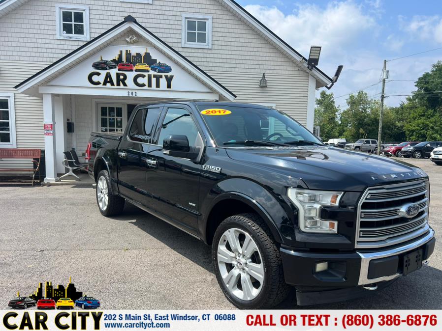 2017 Ford F-150 Limited 4WD SuperCrew 5.5'' Box, available for sale in East Windsor, Connecticut | Car City LLC. East Windsor, Connecticut 2017 Ford F-150 Limited 4WD SuperCrew 5.5'' Box, available for sale in East Windsor, Connecticut | Car City LLC. East Windsor, Connecticut