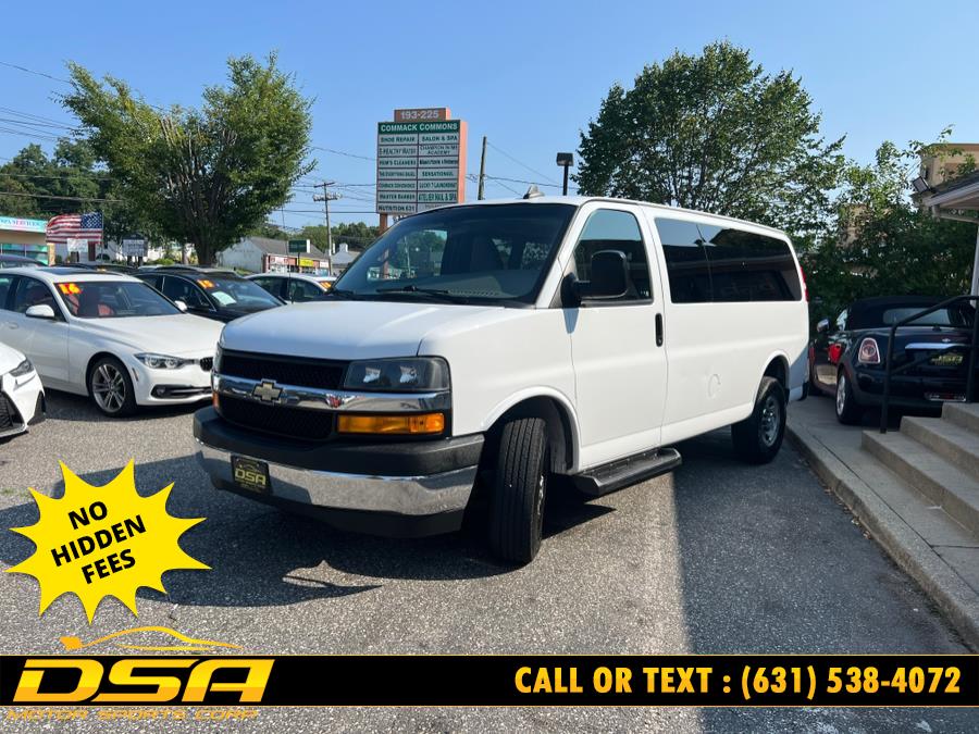2018 Chevrolet Express Passenger RWD 3500 135" LT, available for sale in Commack, New York | DSA Motor Sports Corp. Commack, New York 2018 Chevrolet Express Passenger RWD 3500 135" LT, available for sale in Commack, New York | DSA Motor Sports Corp. Commack, New York