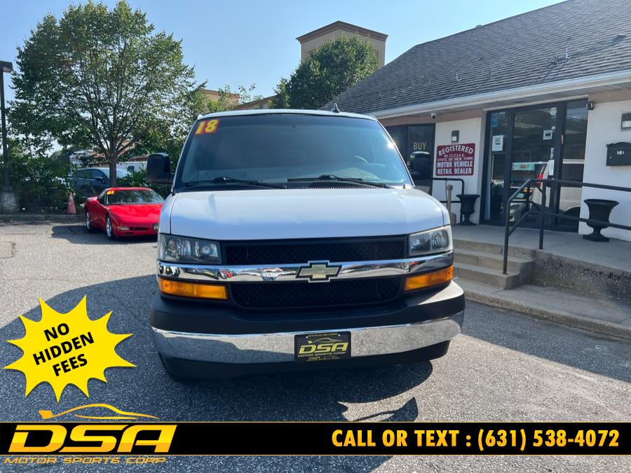 2018 Chevrolet Express Passenger RWD 3500 135" LT, available for sale in Commack, New York | DSA Motor Sports Corp. Commack, New York 2018 Chevrolet Express Passenger RWD 3500 135" LT, available for sale in Commack, New York | DSA Motor Sports Corp. Commack, New York