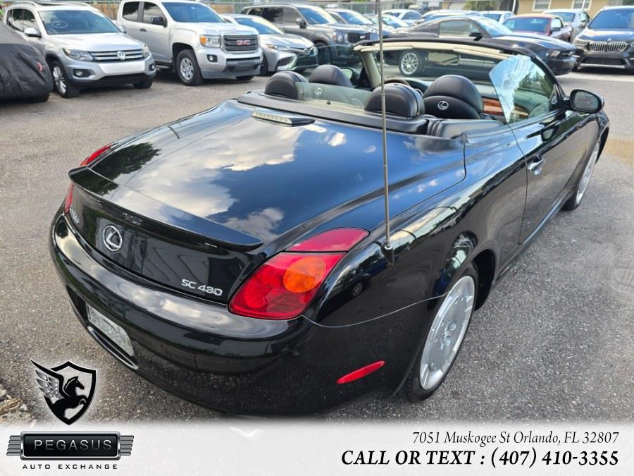 2005 Lexus SC 430 2dr Convertible, available for sale in Orlando, Florida | Pegasus Auto Exchange. Orlando, Florida 2005 Lexus SC 430 2dr Convertible, available for sale in Orlando, Florida | Pegasus Auto Exchange. Orlando, Florida