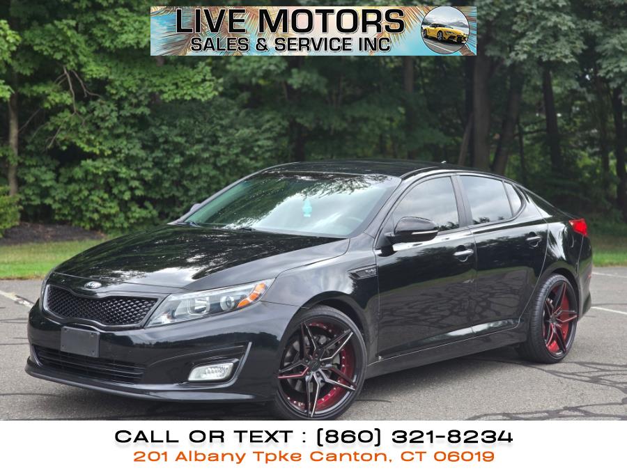 2015 Kia Optima 4dr Sdn SX Turbo, available for sale in Canton, Connecticut | Live Motors Sales and Service INC. Canton, Connecticut 2015 Kia Optima 4dr Sdn SX Turbo, available for sale in Canton, Connecticut | Live Motors Sales and Service INC. Canton, Connecticut