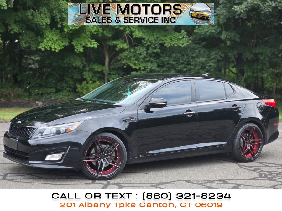 2015 Kia Optima 4dr Sdn SX Turbo, available for sale in Canton, Connecticut | Live Motors Sales and Service INC. Canton, Connecticut 2015 Kia Optima 4dr Sdn SX Turbo, available for sale in Canton, Connecticut | Live Motors Sales and Service INC. Canton, Connecticut