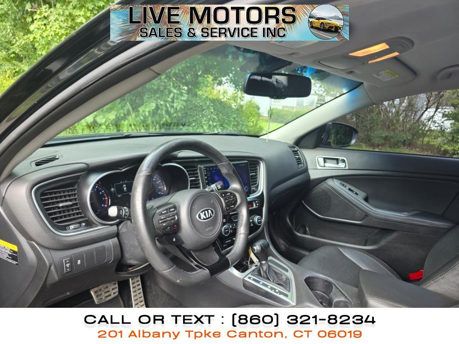 2015 Kia Optima 4dr Sdn SX Turbo, available for sale in Canton, Connecticut | Live Motors Sales and Service INC. Canton, Connecticut 2015 Kia Optima 4dr Sdn SX Turbo, available for sale in Canton, Connecticut | Live Motors Sales and Service INC. Canton, Connecticut