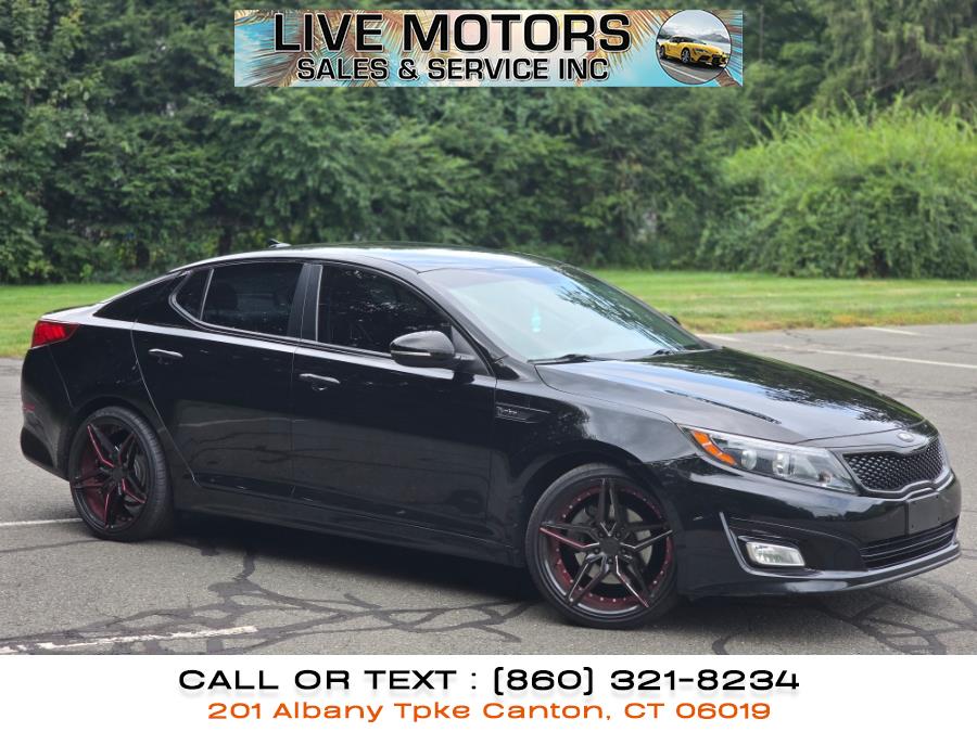 2015 Kia Optima 4dr Sdn SX Turbo, available for sale in Canton, Connecticut | Live Motors Sales and Service INC. Canton, Connecticut 2015 Kia Optima 4dr Sdn SX Turbo, available for sale in Canton, Connecticut | Live Motors Sales and Service INC. Canton, Connecticut