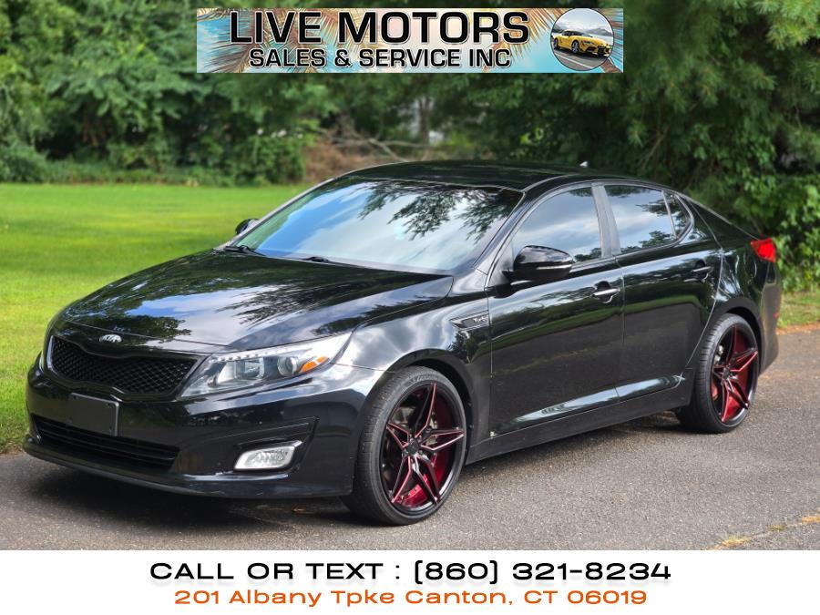 2015 Kia Optima 4dr Sdn SX Turbo, available for sale in Canton, Connecticut | Live Motors Sales and Service INC. Canton, Connecticut 2015 Kia Optima 4dr Sdn SX Turbo, available for sale in Canton, Connecticut | Live Motors Sales and Service INC. Canton, Connecticut