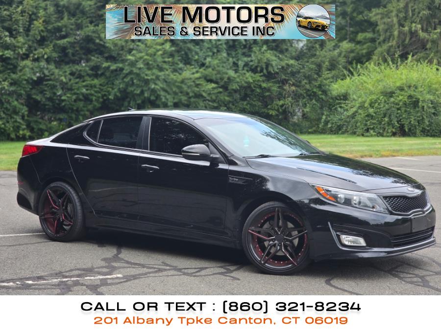 2015 Kia Optima 4dr Sdn SX Turbo, available for sale in Canton, Connecticut | Live Motors Sales and Service INC. Canton, Connecticut 2015 Kia Optima 4dr Sdn SX Turbo, available for sale in Canton, Connecticut | Live Motors Sales and Service INC. Canton, Connecticut