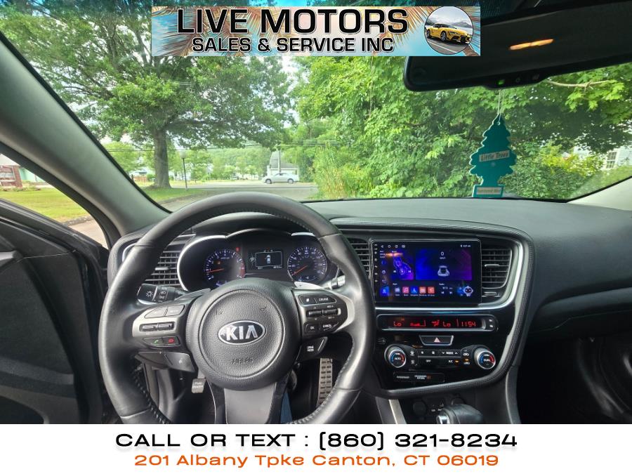 2015 Kia Optima 4dr Sdn SX Turbo, available for sale in Canton, Connecticut | Live Motors Sales and Service INC. Canton, Connecticut 2015 Kia Optima 4dr Sdn SX Turbo, available for sale in Canton, Connecticut | Live Motors Sales and Service INC. Canton, Connecticut