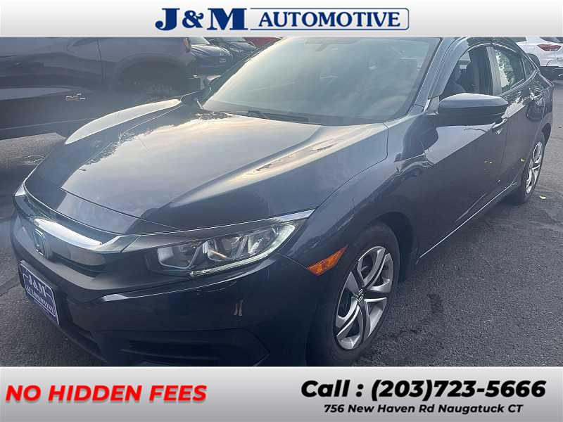 2018 Honda Civic LX, available for sale in Naugatuck, Connecticut | J&M Automotive Sls&Svc LLC. Naugatuck, Connecticut 2018 Honda Civic LX, available for sale in Naugatuck, Connecticut | J&M Automotive Sls&Svc LLC. Naugatuck, Connecticut
