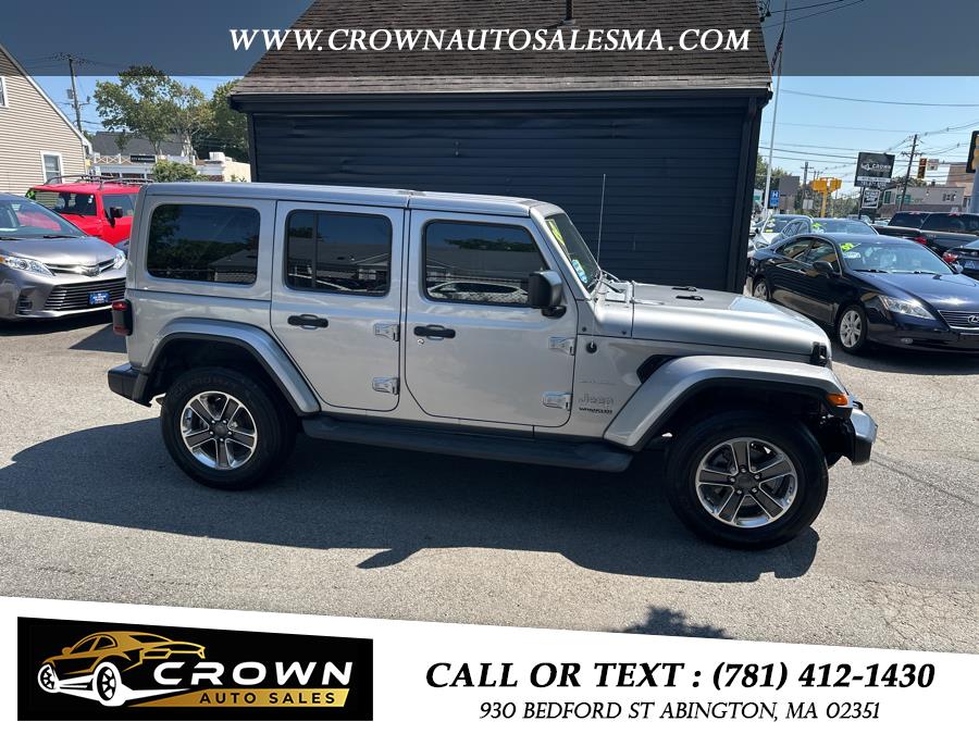 2019 Jeep Wrangler Unlimited Sahara 4x4, available for sale in Abington, Massachusetts | Crown Auto Sales. Abington, Massachusetts 2019 Jeep Wrangler Unlimited Sahara 4x4, available for sale in Abington, Massachusetts | Crown Auto Sales. Abington, Massachusetts