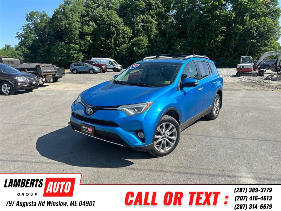 2016 Toyota Rav4 Hybrid LIMITED, available for sale in Winslow, Maine | Lamberts Auto Group LLC. Winslow, Maine 2016 Toyota Rav4 Hybrid LIMITED, available for sale in Winslow, Maine | Lamberts Auto Group LLC. Winslow, Maine