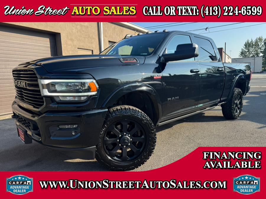 2019 Ram 2500 Laramie 4x4 Crew Cab 6''4" Box, available for sale in West Springfield, Massachusetts | Union Street Auto Sales. West Springfield, Massachusetts 2019 Ram 2500 Laramie 4x4 Crew Cab 6''4" Box, available for sale in West Springfield, Massachusetts | Union Street Auto Sales. West Springfield, Massachusetts