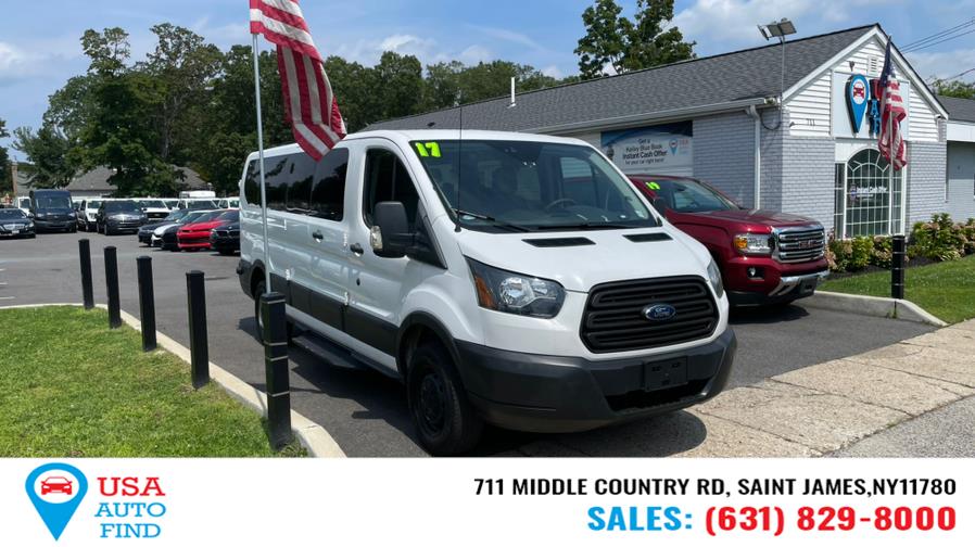 2017 Ford Transit Wagon T-350 148" Low Roof XL Swing-Out RH Dr, available for sale in Saint James, New York | USA Auto Find. Saint James, New York 2017 Ford Transit Wagon T-350 148" Low Roof XL Swing-Out RH Dr, available for sale in Saint James, New York | USA Auto Find. Saint James, New York