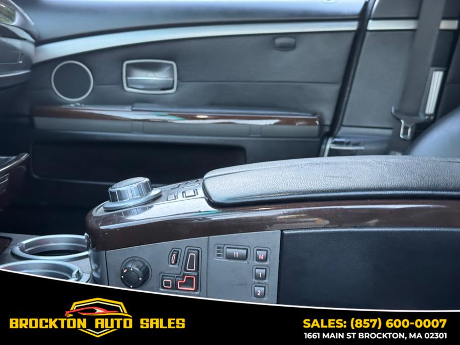 2007 BMW 7 Series 4dr Sdn 750i, available for sale in BROCKTON, Massachusetts | Brockton Auto Sales Inc. BROCKTON, Massachusetts 2007 BMW 7 Series 4dr Sdn 750i, available for sale in BROCKTON, Massachusetts | Brockton Auto Sales Inc. BROCKTON, Massachusetts