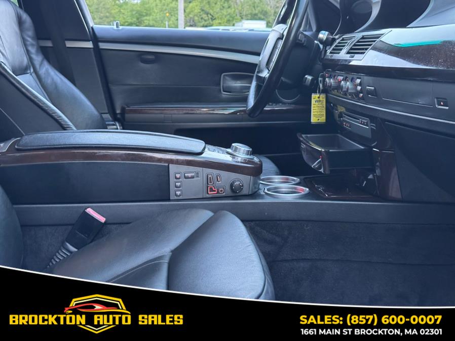 2007 BMW 7 Series 4dr Sdn 750i, available for sale in BROCKTON, Massachusetts | Brockton Auto Sales Inc. BROCKTON, Massachusetts 2007 BMW 7 Series 4dr Sdn 750i, available for sale in BROCKTON, Massachusetts | Brockton Auto Sales Inc. BROCKTON, Massachusetts