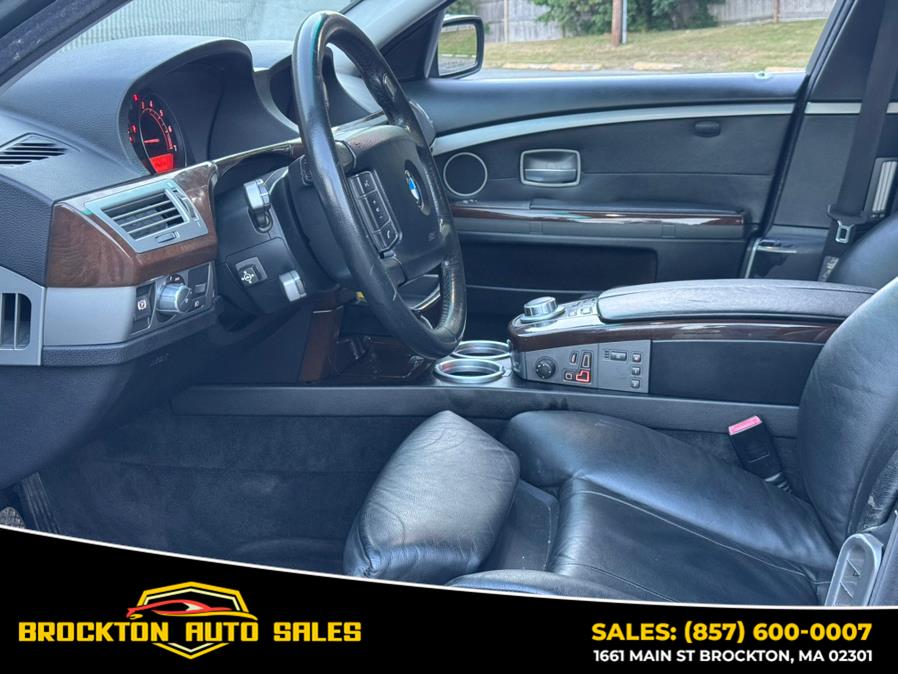 2007 BMW 7 Series 4dr Sdn 750i, available for sale in BROCKTON, Massachusetts | Brockton Auto Sales Inc. BROCKTON, Massachusetts 2007 BMW 7 Series 4dr Sdn 750i, available for sale in BROCKTON, Massachusetts | Brockton Auto Sales Inc. BROCKTON, Massachusetts
