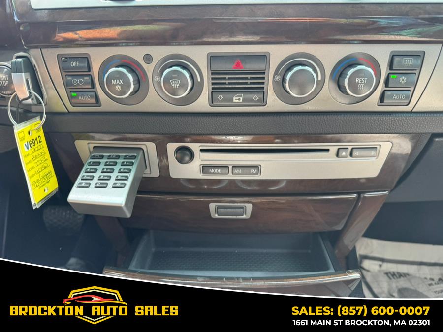 2007 BMW 7 Series 4dr Sdn 750i, available for sale in BROCKTON, Massachusetts | Brockton Auto Sales Inc. BROCKTON, Massachusetts 2007 BMW 7 Series 4dr Sdn 750i, available for sale in BROCKTON, Massachusetts | Brockton Auto Sales Inc. BROCKTON, Massachusetts