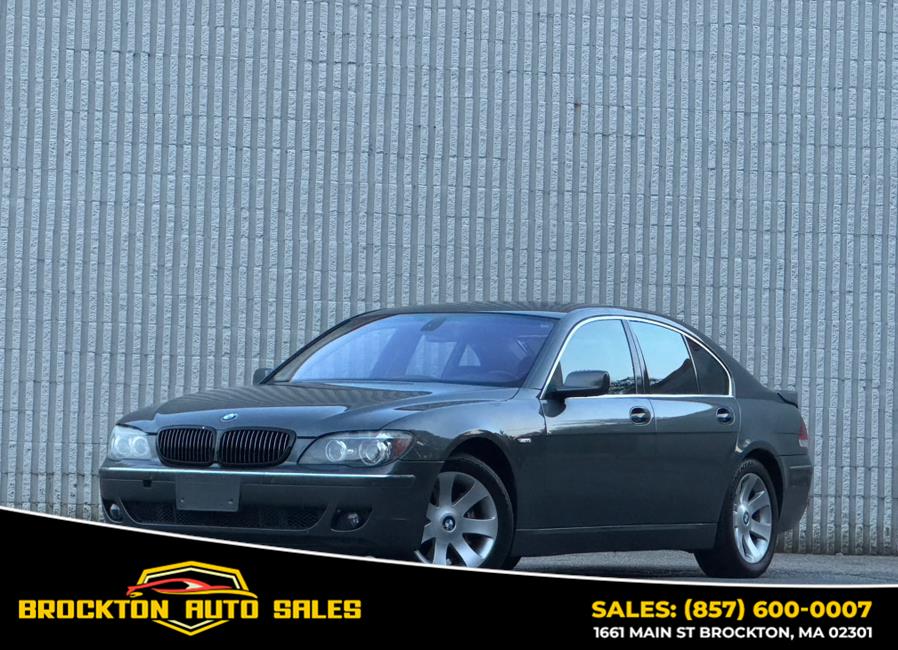 2007 BMW 7 Series 4dr Sdn 750i, available for sale in BROCKTON, Massachusetts | Brockton Auto Sales Inc. BROCKTON, Massachusetts 2007 BMW 7 Series 4dr Sdn 750i, available for sale in BROCKTON, Massachusetts | Brockton Auto Sales Inc. BROCKTON, Massachusetts