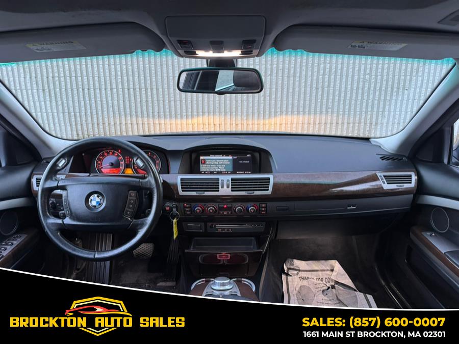 2007 BMW 7 Series 4dr Sdn 750i, available for sale in BROCKTON, Massachusetts | Brockton Auto Sales Inc. BROCKTON, Massachusetts 2007 BMW 7 Series 4dr Sdn 750i, available for sale in BROCKTON, Massachusetts | Brockton Auto Sales Inc. BROCKTON, Massachusetts