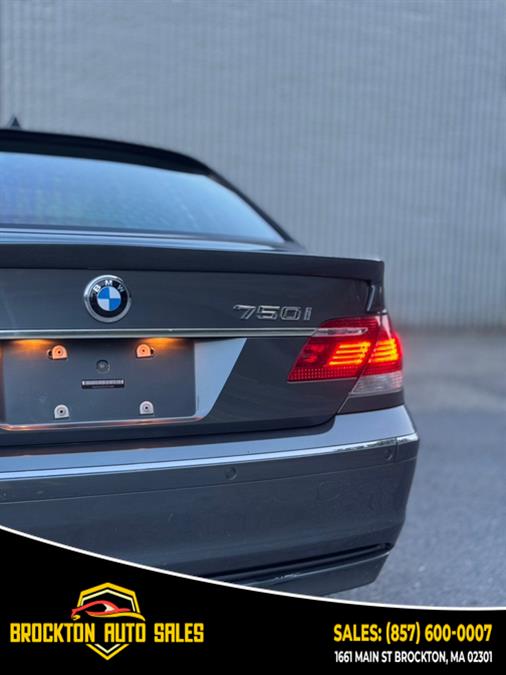 2007 BMW 7 Series 4dr Sdn 750i, available for sale in BROCKTON, Massachusetts | Brockton Auto Sales Inc. BROCKTON, Massachusetts 2007 BMW 7 Series 4dr Sdn 750i, available for sale in BROCKTON, Massachusetts | Brockton Auto Sales Inc. BROCKTON, Massachusetts
