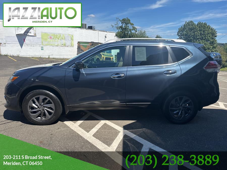 2016 Nissan Rogue AWD 4dr SL, available for sale in Meriden, Connecticut | Jazzi Auto Sales LLC. Meriden, Connecticut 2016 Nissan Rogue AWD 4dr SL, available for sale in Meriden, Connecticut | Jazzi Auto Sales LLC. Meriden, Connecticut