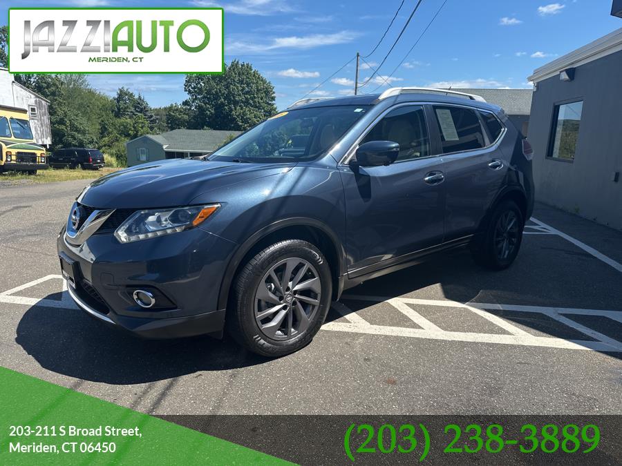 2016 Nissan Rogue AWD 4dr SL, available for sale in Meriden, Connecticut | Jazzi Auto Sales LLC. Meriden, Connecticut 2016 Nissan Rogue AWD 4dr SL, available for sale in Meriden, Connecticut | Jazzi Auto Sales LLC. Meriden, Connecticut