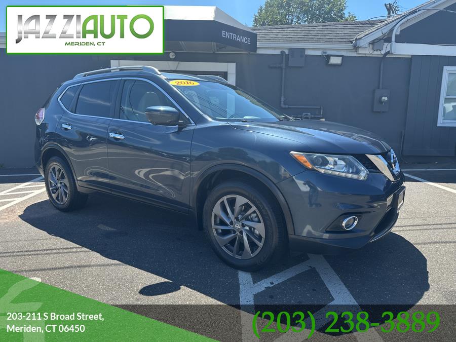 2016 Nissan Rogue AWD 4dr SL, available for sale in Meriden, Connecticut | Jazzi Auto Sales LLC. Meriden, Connecticut 2016 Nissan Rogue AWD 4dr SL, available for sale in Meriden, Connecticut | Jazzi Auto Sales LLC. Meriden, Connecticut