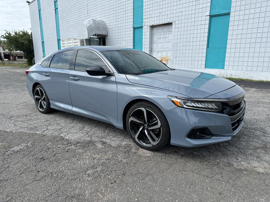 2021 Honda Accord Sedan Sport 1.5T CVT, available for sale in Milford, Connecticut | Dealertown Auto Wholesalers. Milford, Connecticut 2021 Honda Accord Sedan Sport 1.5T CVT, available for sale in Milford, Connecticut | Dealertown Auto Wholesalers. Milford, Connecticut